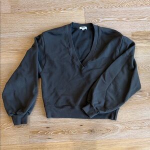 Agolde v-neck sweatshirt